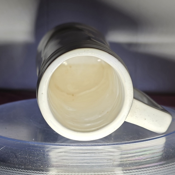 Art Deco Reproduction Pottery Cattail Vase Organic Cream Glaze - Picture 4 of 6